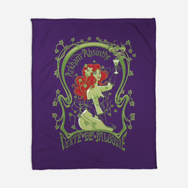 Arkham Absinthe-none fleece blanket-Nemons