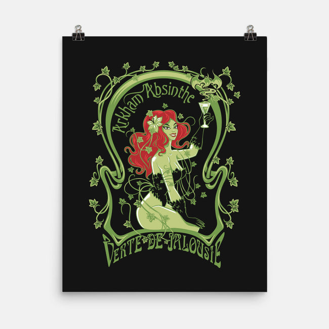 Arkham Absinthe-none matte poster-Nemons