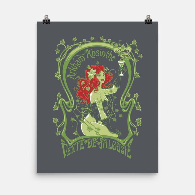 Arkham Absinthe-none matte poster-Nemons