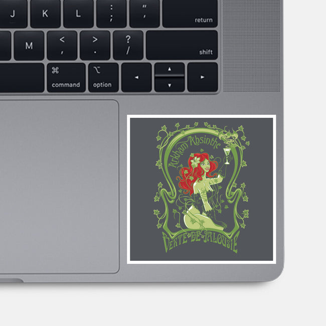 Arkham Absinthe-none glossy sticker-Nemons