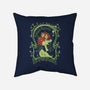 Arkham Absinthe-none removable cover throw pillow-Nemons
