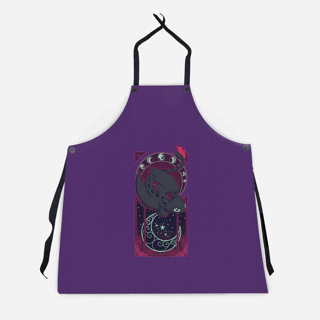 Art of the Night-unisex kitchen apron-ChocolateRaisinFury