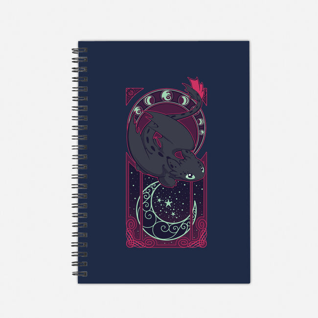 Art of the Night-none dot grid notebook-ChocolateRaisinFury