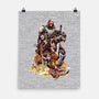 Arya and the Hound-none matte poster-Matias Bergara