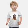 Arya and the Hound-baby basic tee-Matias Bergara