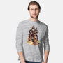 Arya and the Hound-mens long sleeved tee-Matias Bergara