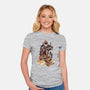Arya and the Hound-womens fitted tee-Matias Bergara