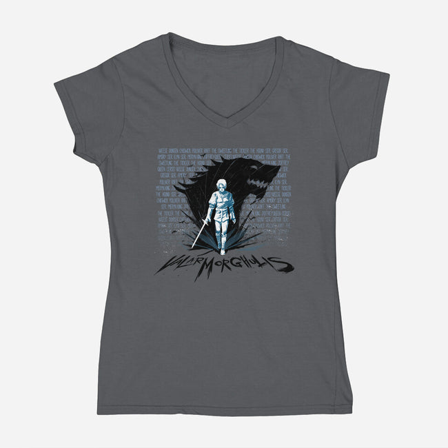 Arya's List-womens v-neck tee-idriu95