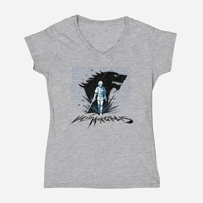 Arya's List-womens v-neck tee-idriu95