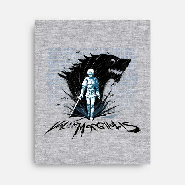 Arya's List-none stretched canvas-idriu95