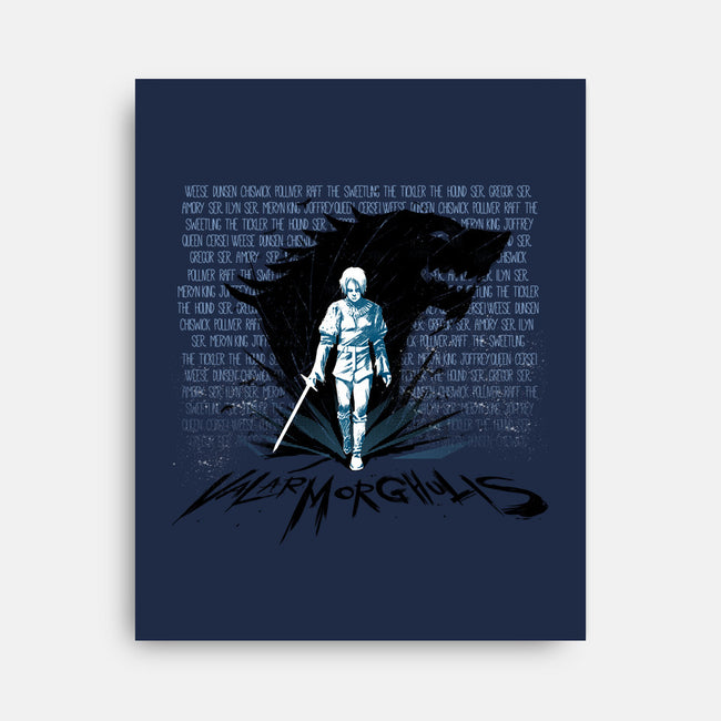 Arya's List-none stretched canvas-idriu95