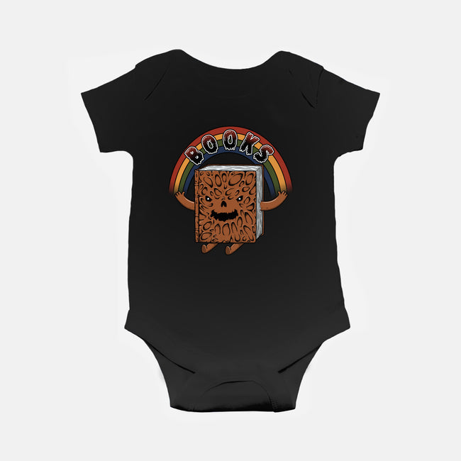 As Long as We Have Books-baby basic onesie-pigboom