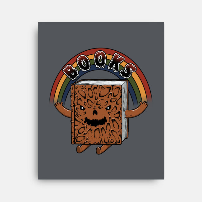 As Long as We Have Books-none stretched canvas-pigboom