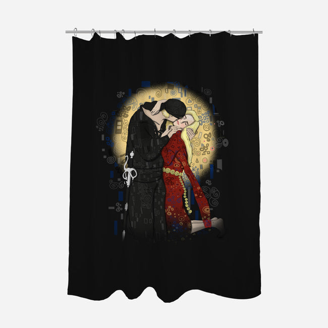 As You Kiss-none polyester shower curtain-MarianoSan