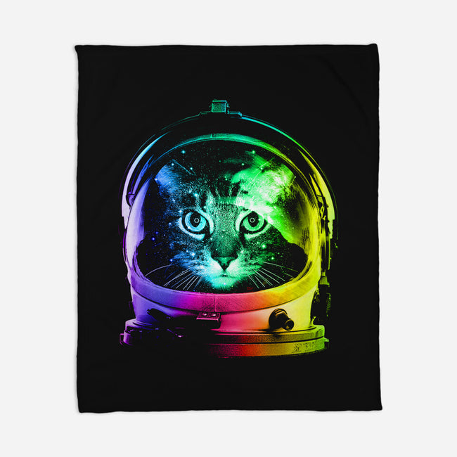 Astronaut Cat-none fleece blanket-clingcling