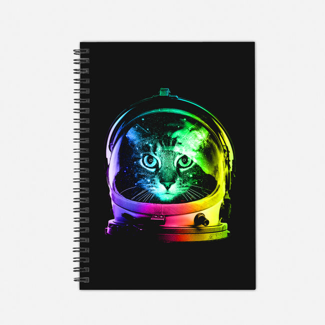 Astronaut Cat-none dot grid notebook-clingcling
