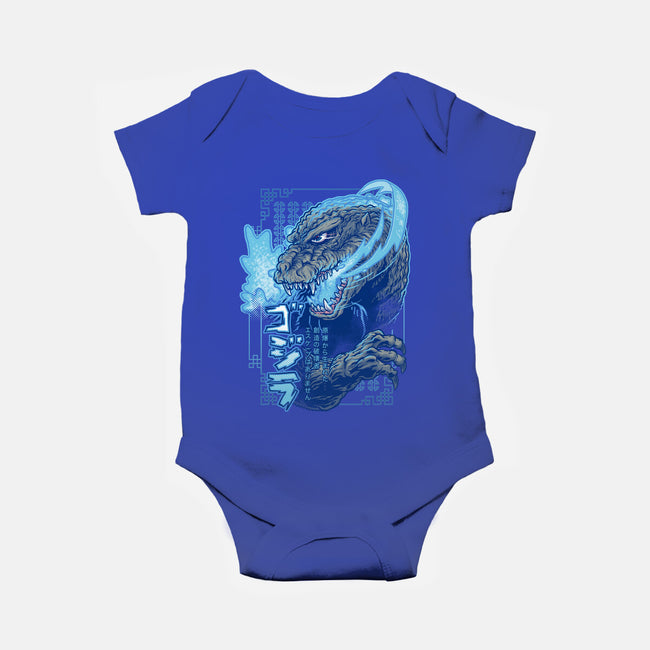 Atomic Fire Born-baby basic onesie-cs3ink