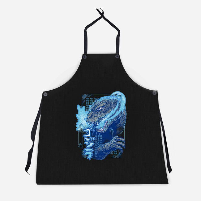 Atomic Fire Born-unisex kitchen apron-cs3ink