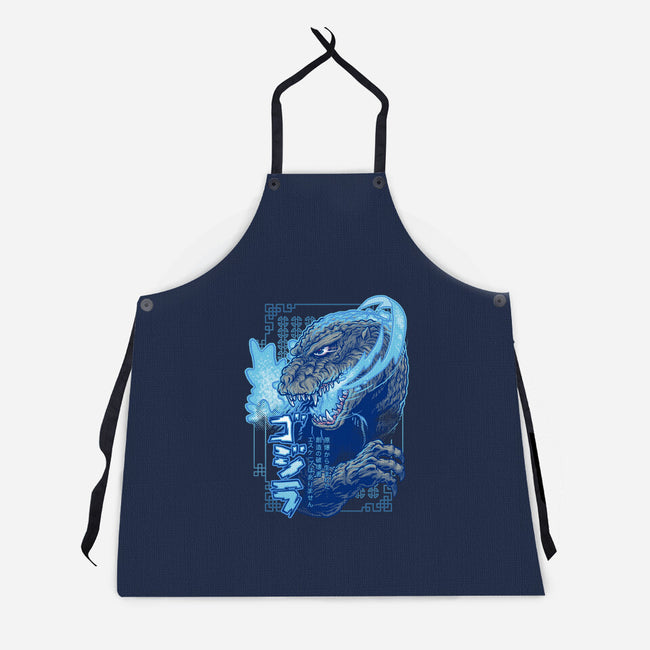 Atomic Fire Born-unisex kitchen apron-cs3ink