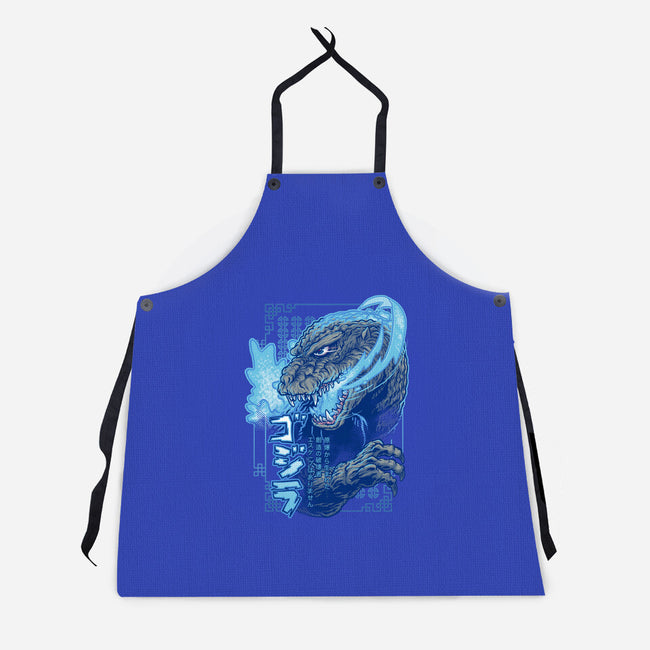 Atomic Fire Born-unisex kitchen apron-cs3ink