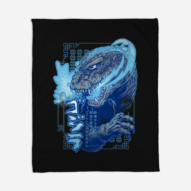 Atomic Fire Born-none fleece blanket-cs3ink