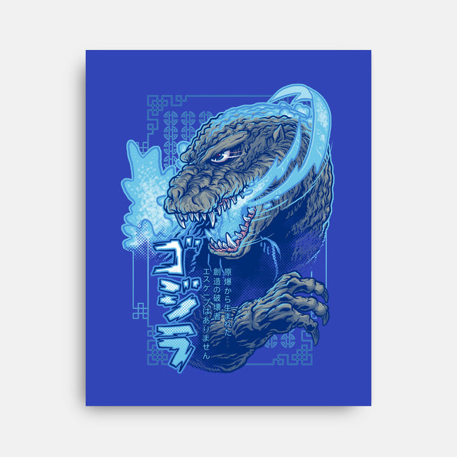 Atomic Fire Born-none stretched canvas-cs3ink