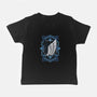 Attack on Art Deco-baby basic tee-ChocolateRaisinFury
