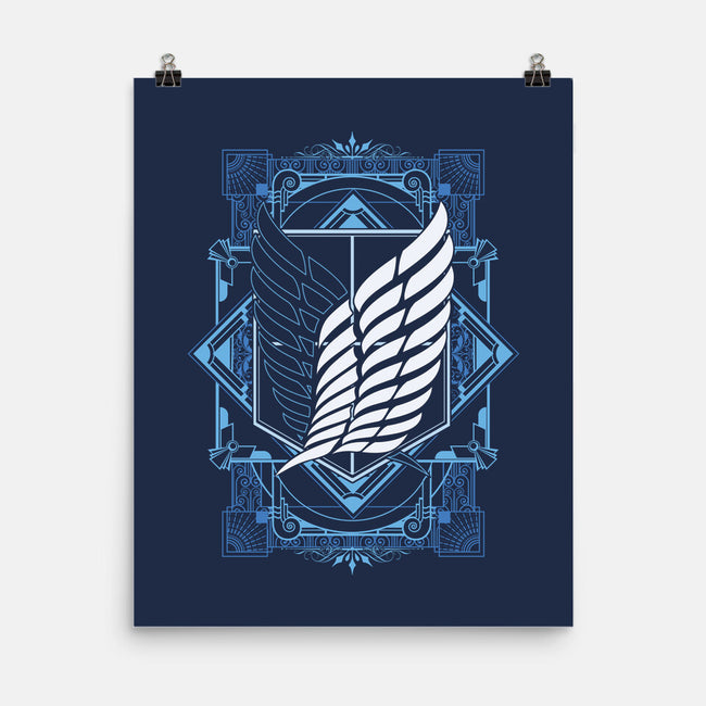 Attack on Art Deco-none matte poster-ChocolateRaisinFury