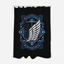 Attack on Art Deco-none polyester shower curtain-ChocolateRaisinFury