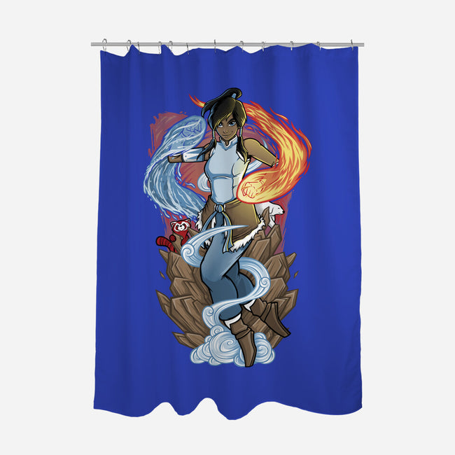 Avatar of the Water Tribe-none polyester shower curtain-TrulyEpic