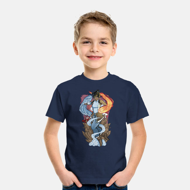 Avatar of the Water Tribe-youth basic tee-TrulyEpic