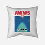 Awws-none removable cover throw pillow-dinomike