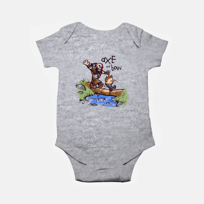 Axe & Bow-baby basic onesie-javiclodo