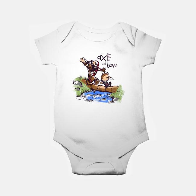 Axe & Bow-baby basic onesie-javiclodo