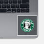 100 Cups of Coffee-none glossy sticker-Barbadifuoco