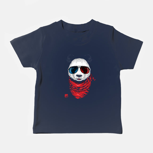 3D Panda-baby basic tee-jun087