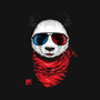 3D Panda-none glossy sticker-jun087