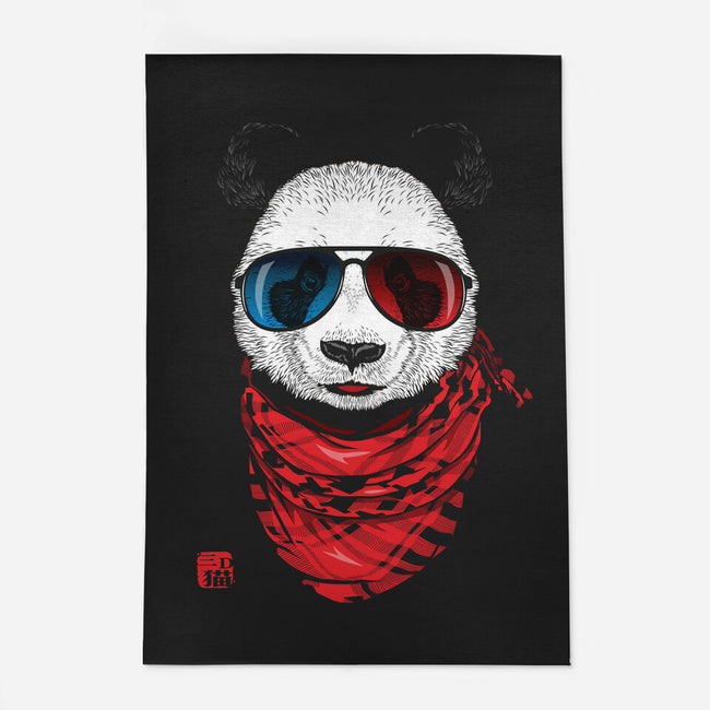 3D Panda-none indoor rug-jun087