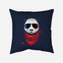 3D Panda-none non-removable cover w insert throw pillow-jun087