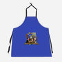 50 Years of the Doctor-unisex kitchen apron-saqman