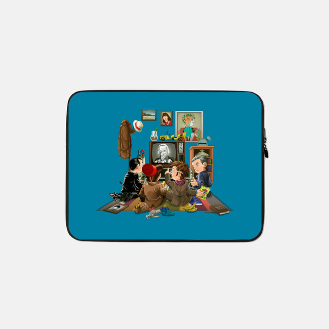 50 Years of the Doctor-none zippered laptop sleeve-saqman