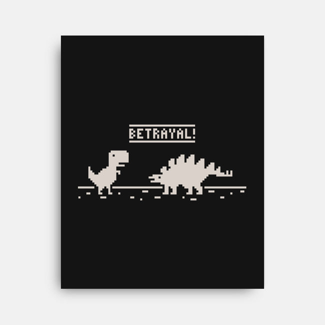 8 Bit Betrayal-none stretched canvas-geekchic_tees