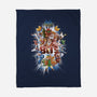 80's BEST FRIENDS-none fleece blanket-Skullpy