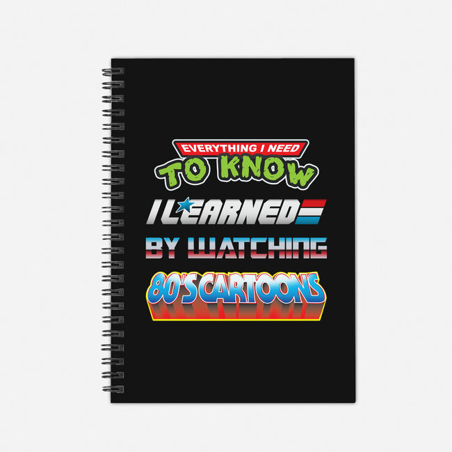 80's Education-none dot grid notebook-Beware_1984