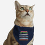 80's Education-cat adjustable pet collar-Beware_1984