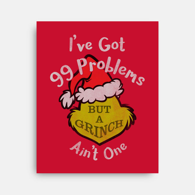 99 Holiday Problems-none stretched canvas-Beware_1984