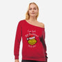 99 Holiday Problems-womens off shoulder sweatshirt-Beware_1984