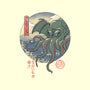 CTHULHU UKIYO-E-none beach towel-vp021