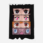 Demon Eyes-none polyester shower curtain-danielmorris1993