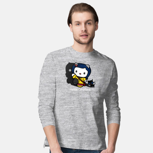 Hello Coraline-mens long sleeved tee-Boggs Nicolas